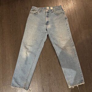 VINTAGE LIGHT WASH CALVIN KLEIN MADE IN USA UNION MADE JEANS SIZE 32